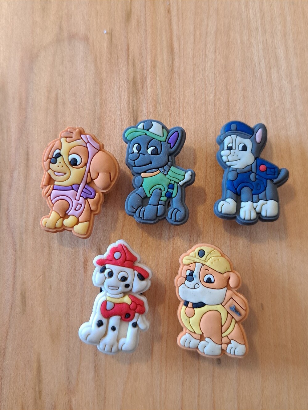 PAW PATROL SHOE CHARMS Compatible w/ CROCS JIBBITZ